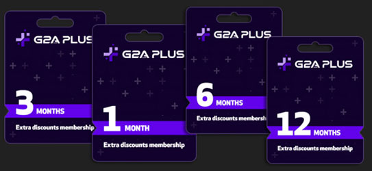 There are several ways you can use to activate G2A Plus.