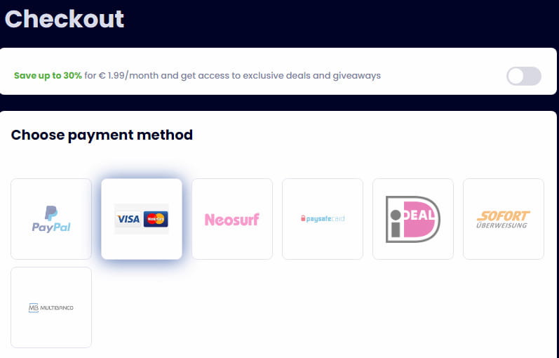 K4G marketplace payment gateways.